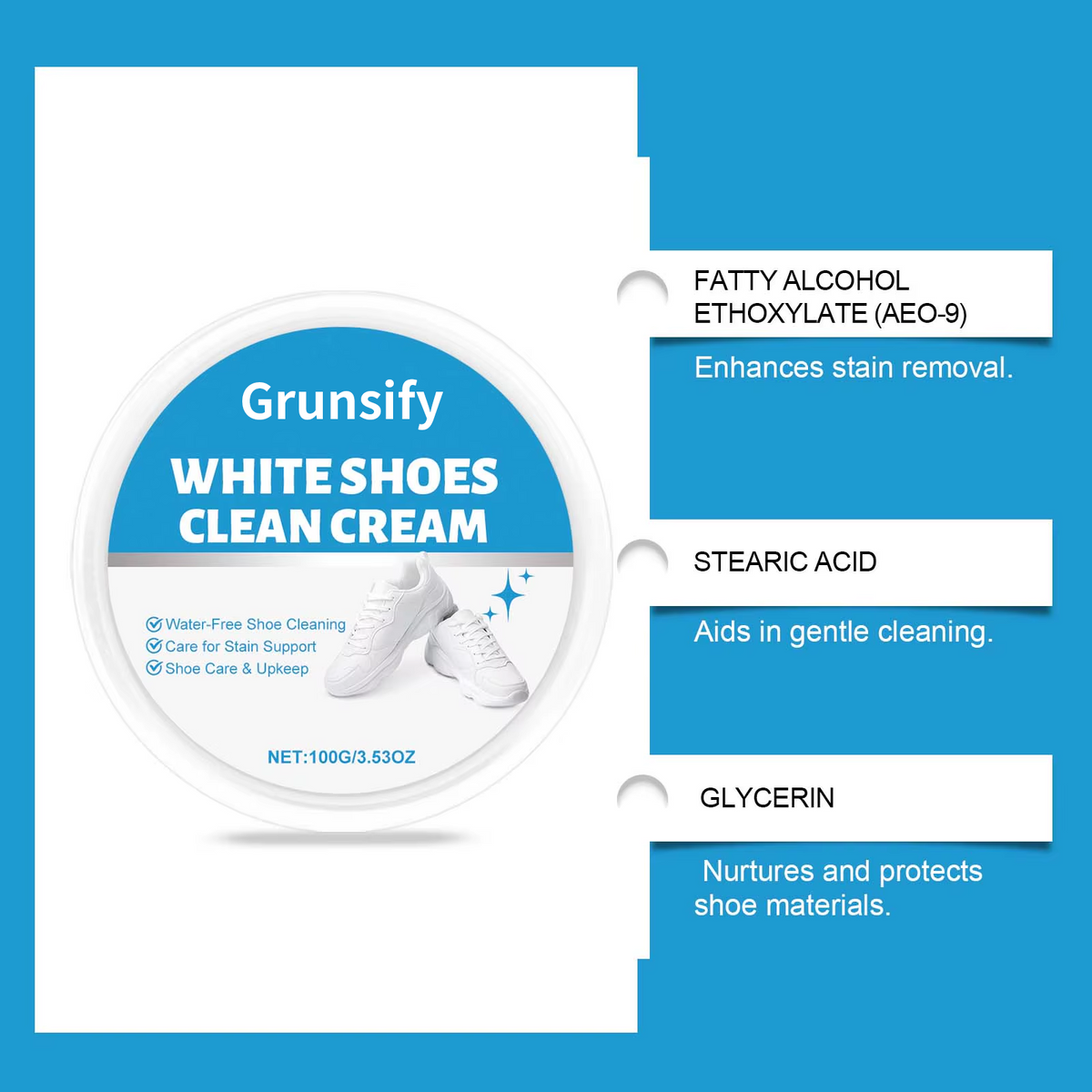 White   Shoe   Cleaner   Cream