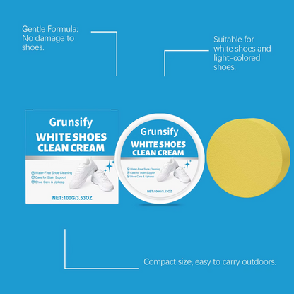 White   Shoe   Cleaner   Cream