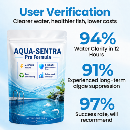 Aqua-Sentra Pro Formula- End AlgaeNightmares, Restore YourPond's Beauty Fast!