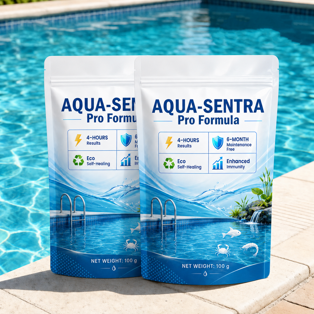 Aqua-Sentra Pro Formula- End AlgaeNightmares, Restore YourPond's Beauty Fast!
