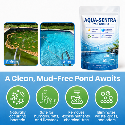 Aqua-Sentra Pro Formula- End AlgaeNightmares, Restore YourPond's Beauty Fast!