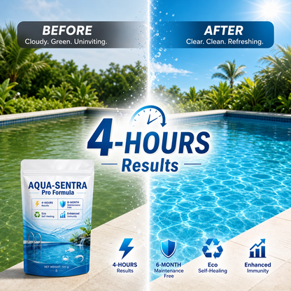 Aqua-Sentra Pro Formula- End AlgaeNightmares, Restore YourPond's Beauty Fast!