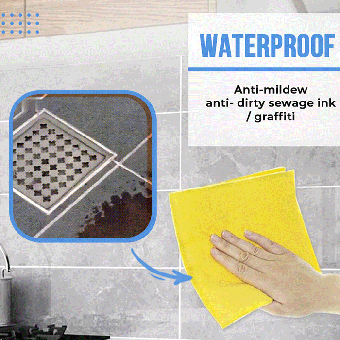 Tile Grout Repair Pen – Easy Grout Color Restorer for Bathroom & Kitchen